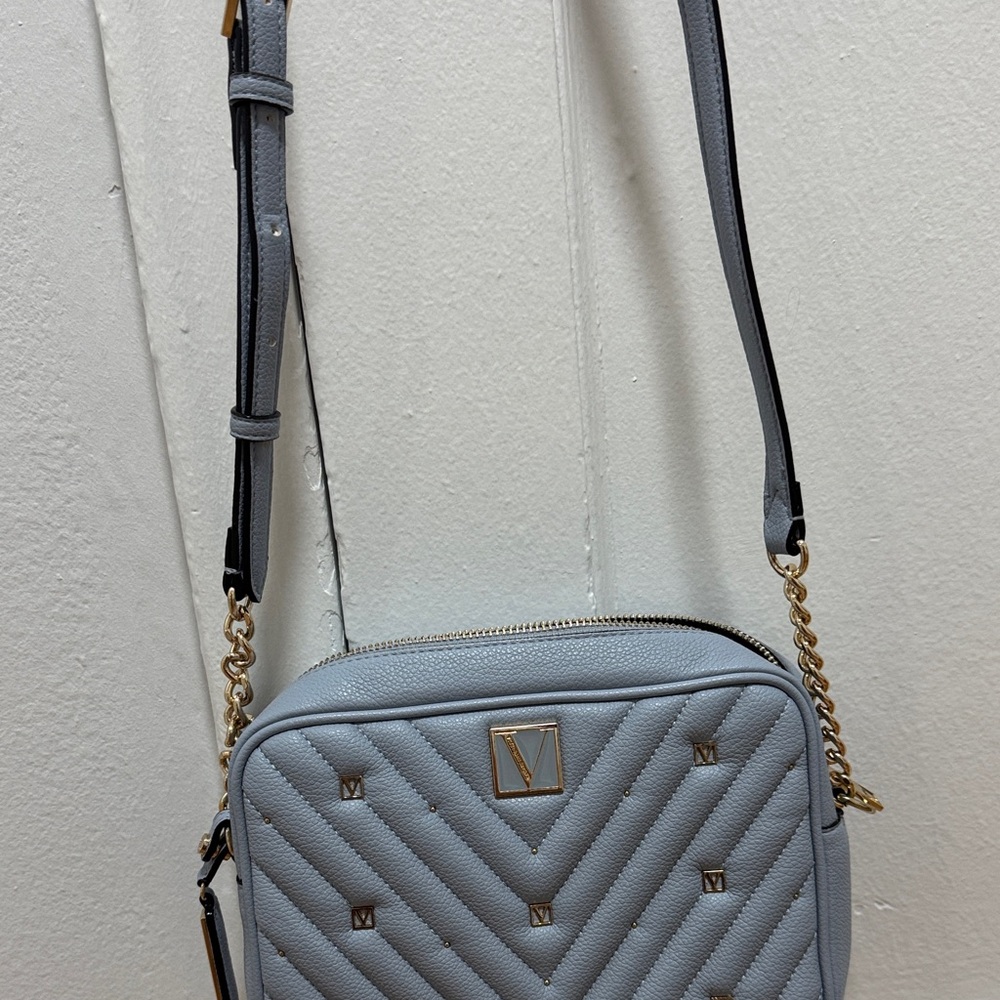 Victorias Secret Blue Crossbody Bag